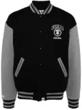 AAPE BY *A BATHING APE® logo baseball jacket - Black