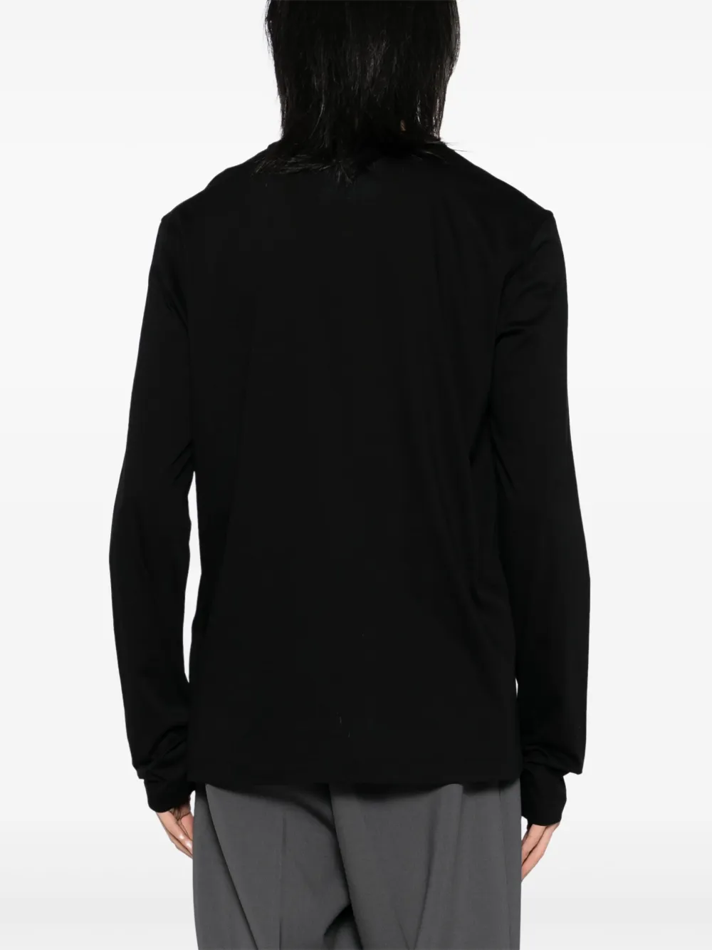Jil Sander Katoenen T-shirt Zwart