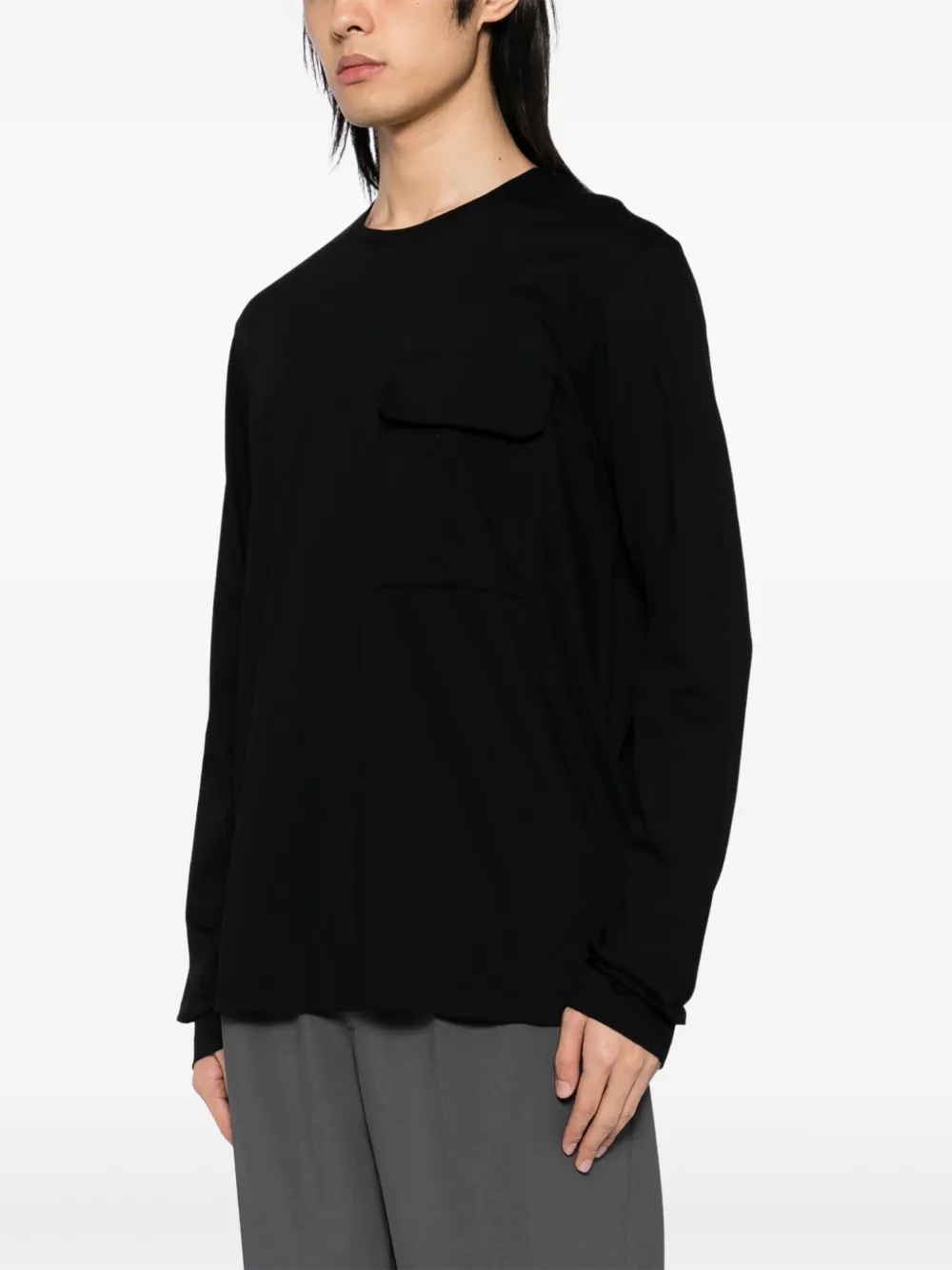 Jil Sander Katoenen T-shirt Zwart