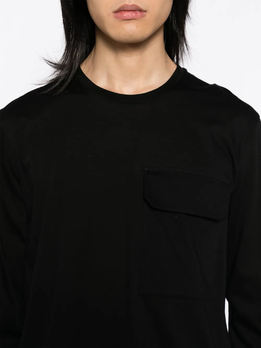 Jil Sander Katoenen T-shirt Zwart