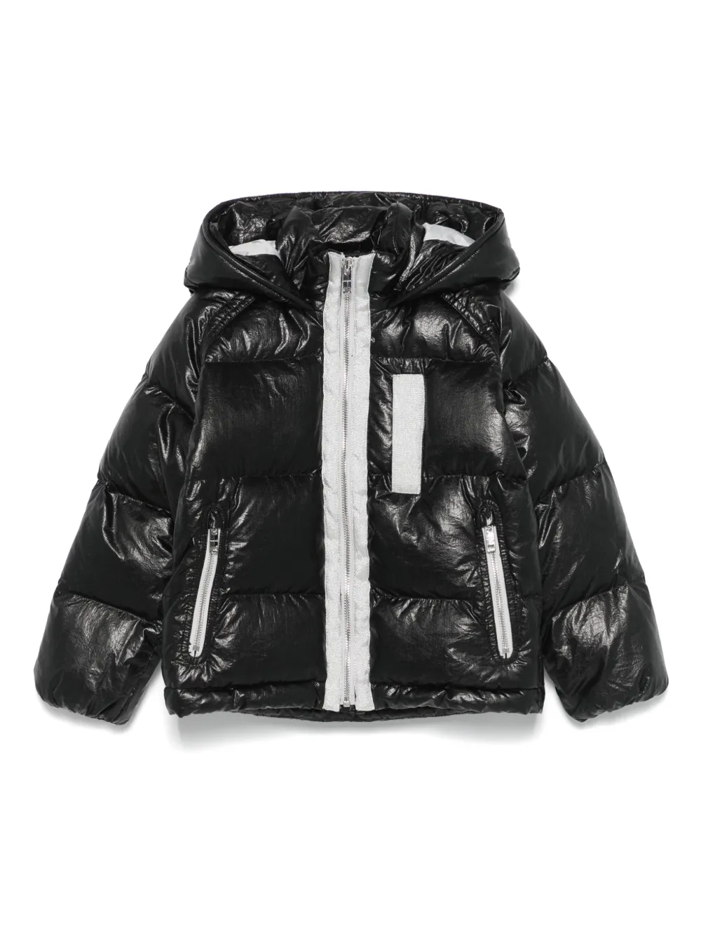 Image 1 of Givenchy Kids logo-embroidered jacket