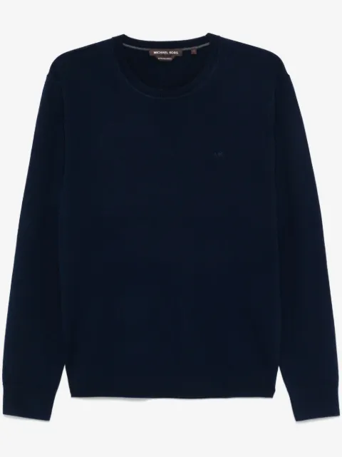 Michael Kors logo-embroidered sweater