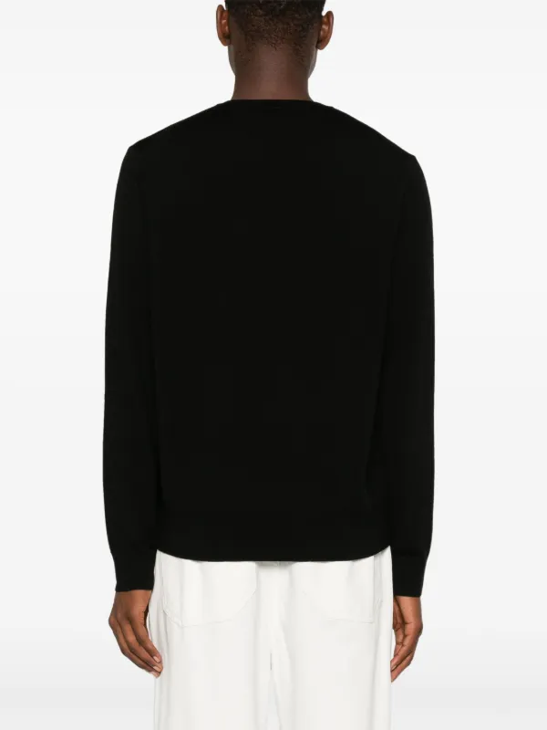 Michael Kors logo-embroidered Sweater | Black | FARFETCH