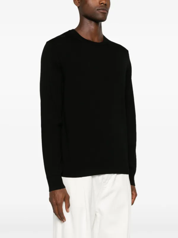 【送料&関税込】Michael Kors Embroidered Logo Sweatshirt Michael Kors logo-embroidered Sweater | Black | FARFETCH