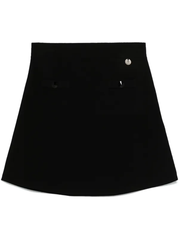 ミニスカート LIU JO KNITTED MINISKIRT LIU JO Knitted Pocket Mini Skirt | Black | FARFETCH
