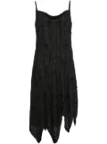 tout a coup asymmetric midi dress - Grey
