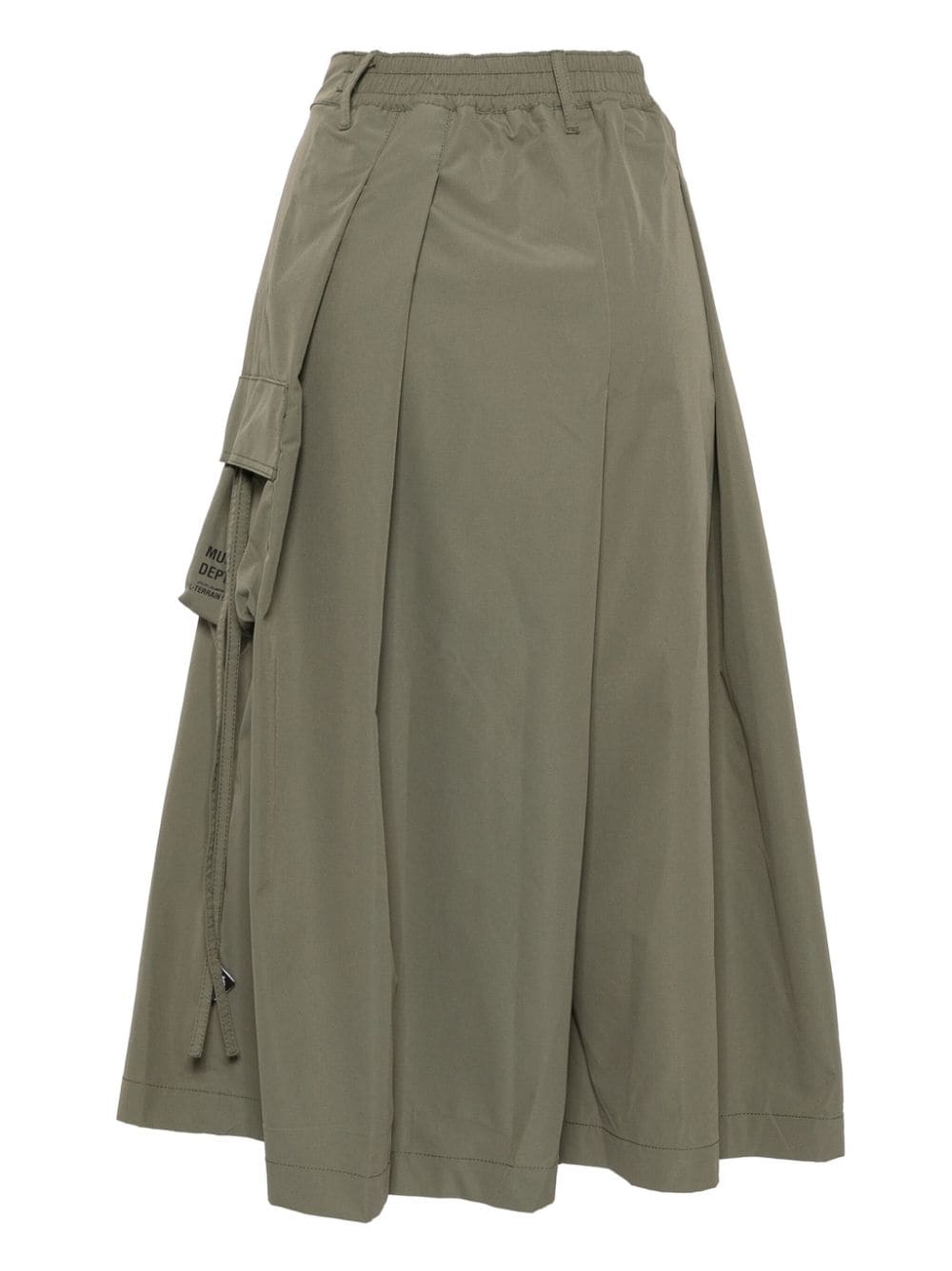 Shop Musium Div. Pleater Trousers In Green