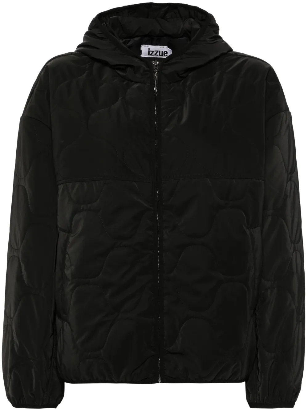 izzue veste bomber à empiècements | noir | Image 1