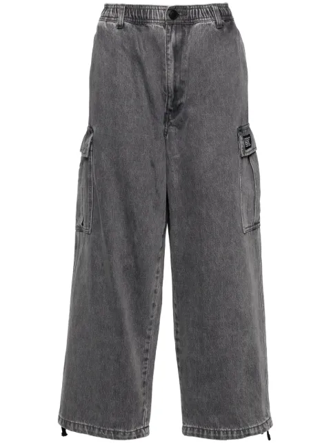 izzue cargo wide leg jeans