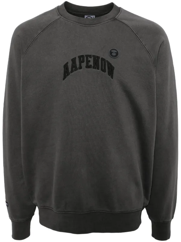 AAPE BY *A BATHING APE® AAPENOW スウェットシャツ | グレー