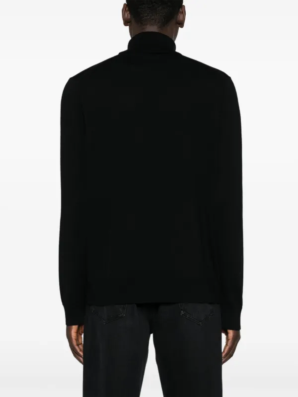 Michael Kors merino-wool Turtleneck Sweater | Black | FARFETCH