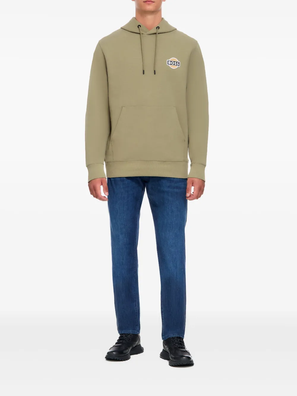BOSS logo-patch hoodie | Hoodies | Image 2