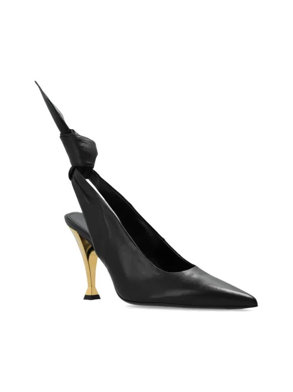 【関税&送料込み】Givenchy Black Leather Pumps Givenchy 96mm Beauw Leather Pumps | Black | FARFETCH