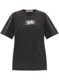 Alexander Wang blade-logo cotton T-shirt - Black