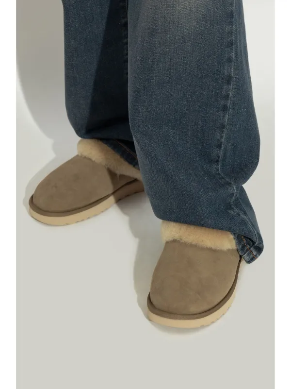 UGG Classic Slippers | Neutrals | FARFETCH IN
