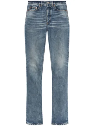 Saint Laurent ストレートジーンズ | ブルー | FARFETCH JP