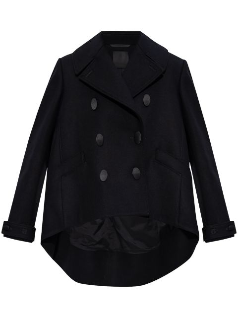 Givenchy asymmetric wool jacket Women