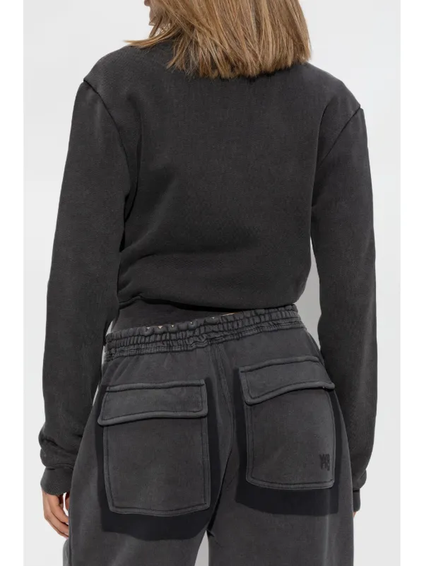 Alexander Wang クロップドジャケット | ブラック | FARFETCH JP