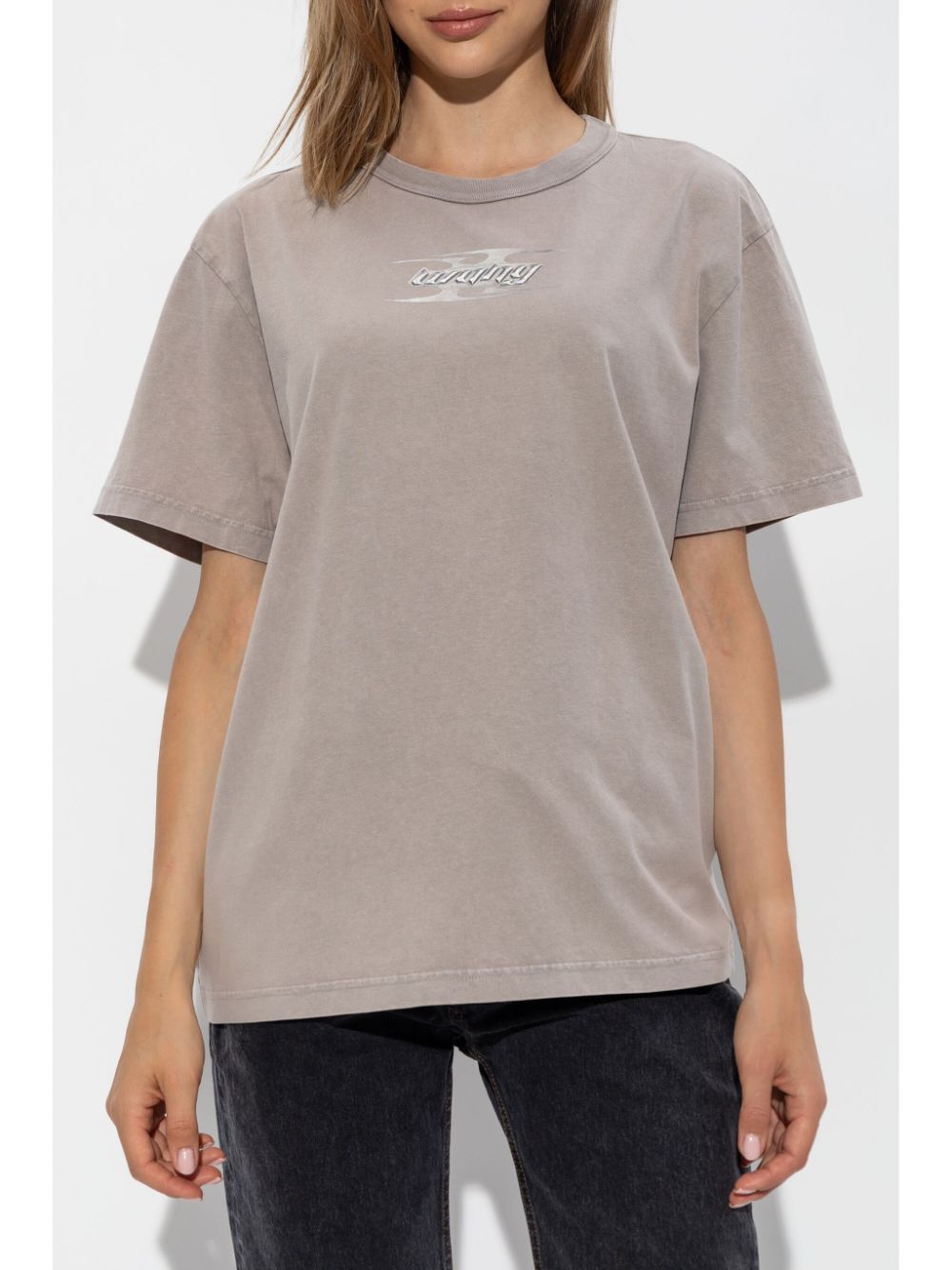 Alexander Wang blade-logo cotton T-shirt Women