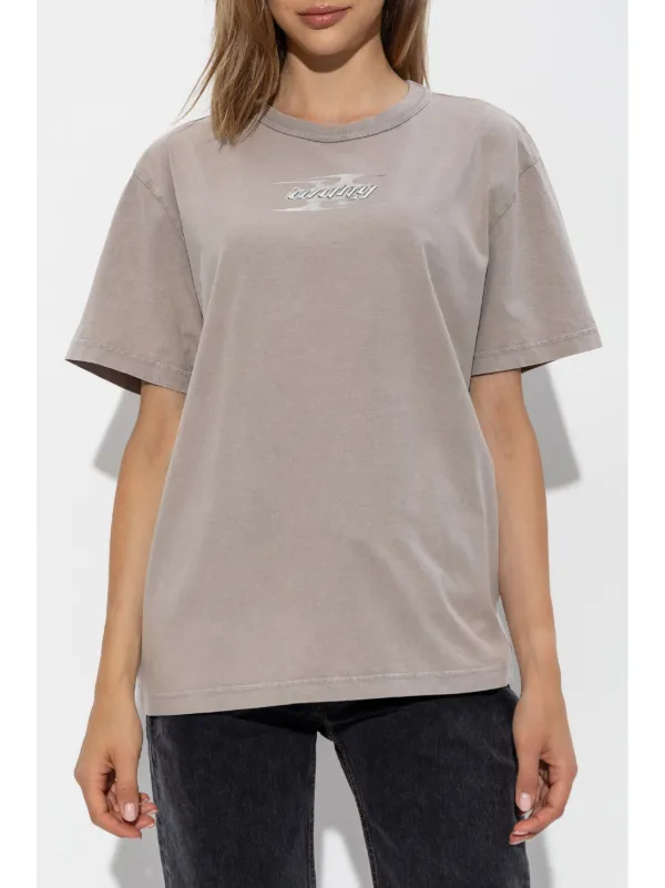 【送料&関税込】T by Alexander Wang Blade Logo-embossed T-sh T By Alexander Wang - Blade Logo-embossed T-shirt | HBX