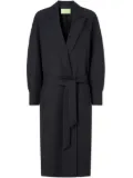 GAUGE81 peak-lapels belted coat - Grey