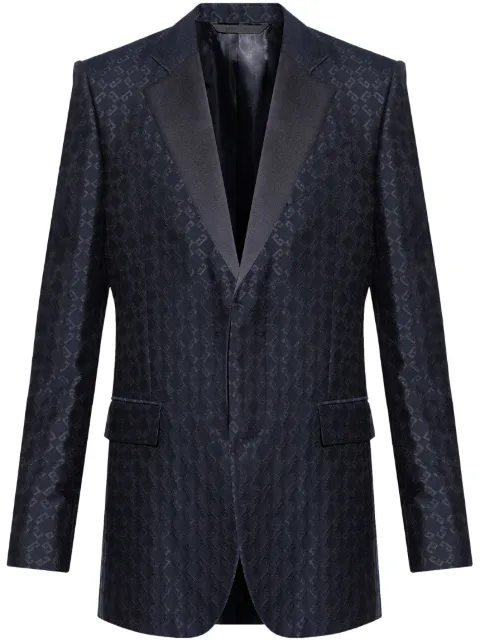 Givenchy patterned-jacquard blazer 