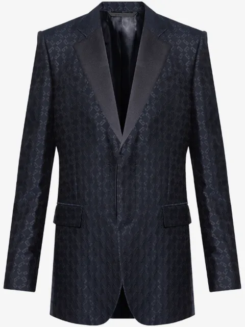 Givenchy patterned-jacquard blazer 