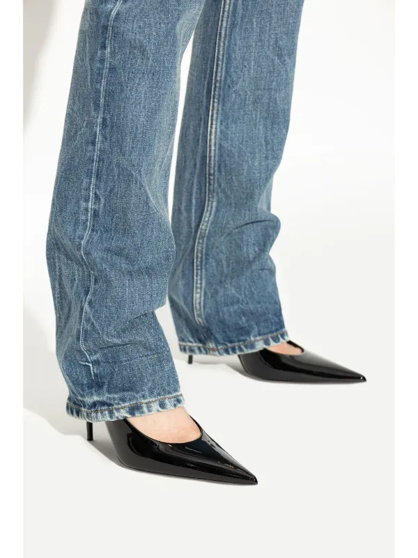 Saint Laurent 90mm Norma Pumps | Black | FARFETCH