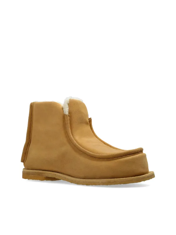 【関税込み】JW Anderson ブラウン グラデーション フーディ JW Anderson Padded Ankle Boots | Brown | FARFETCH