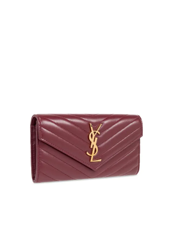 St laurent wallet womens sale