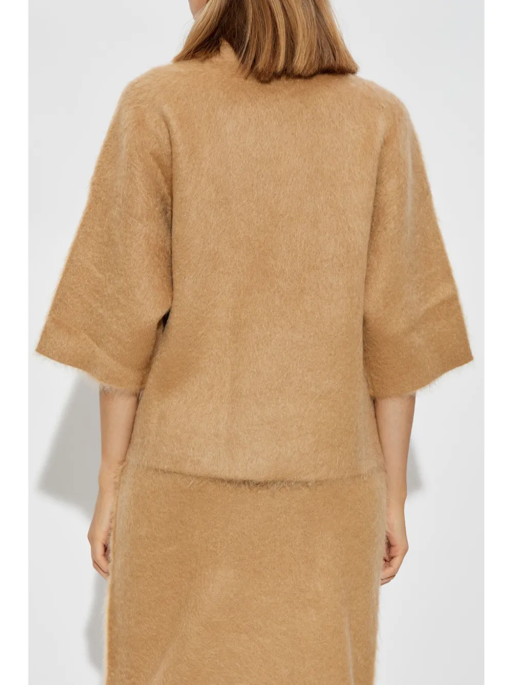 Fabiana Filippi Top met col Beige
