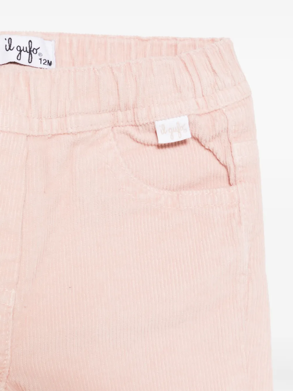 Il Gufo Ribfluwelen broek Roze