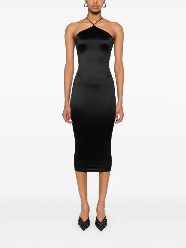 knee length dresses for ladies French Connection Diana Drape Midi Dress main image 1