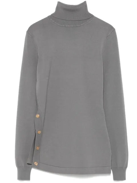 Elisabetta Franchi decorative-buttons sweater