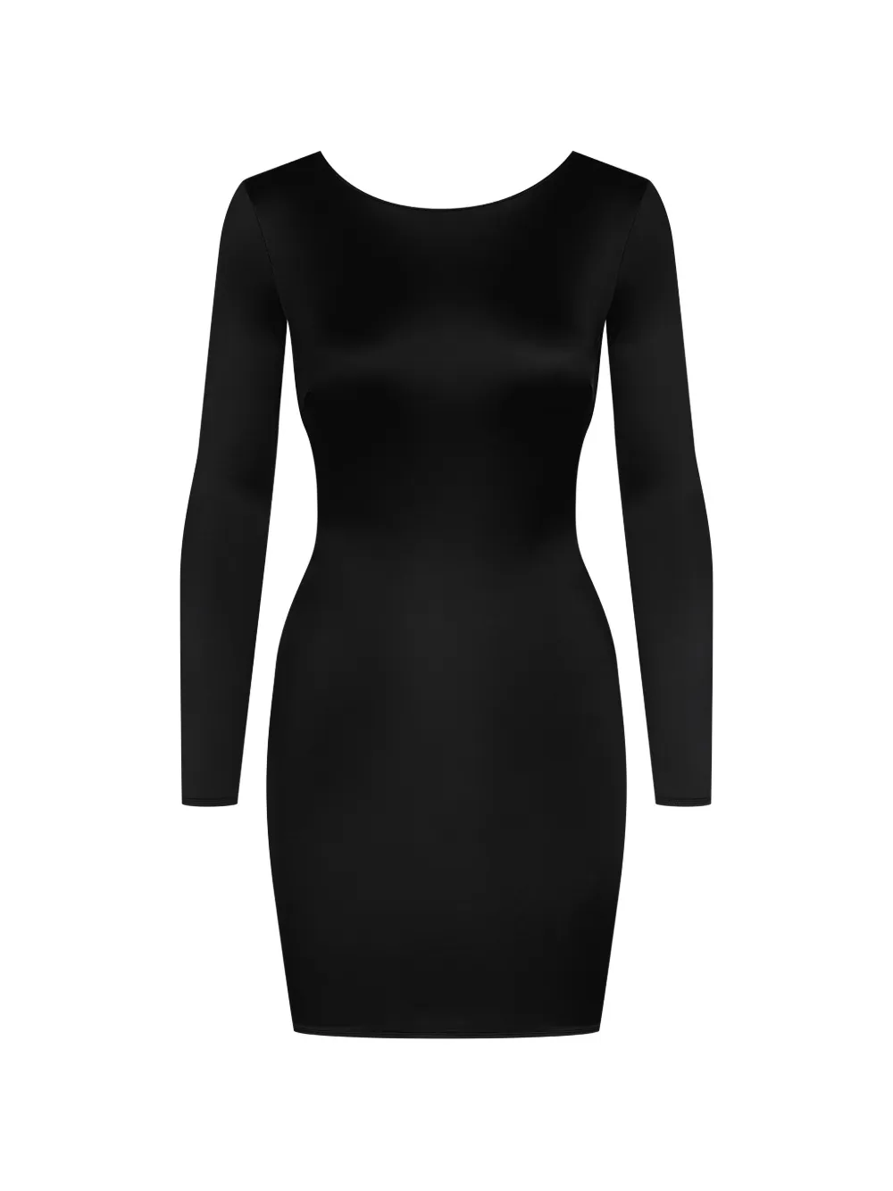 long black long sleeve formal dress Sexy Black Long Sleeves Sequined Prom Dresses Off-the-Shoulder Black / US2