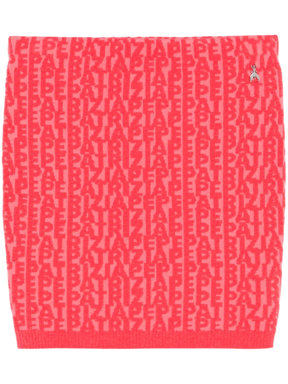 Patrizia Pepe Mini-rok met logo Roze