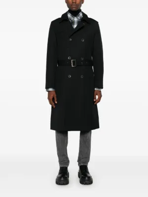 HERNO 黒 ダブルブレスト トレンチコート ダブルブレストコート レディース（HERNO）のおすすめ人気商品