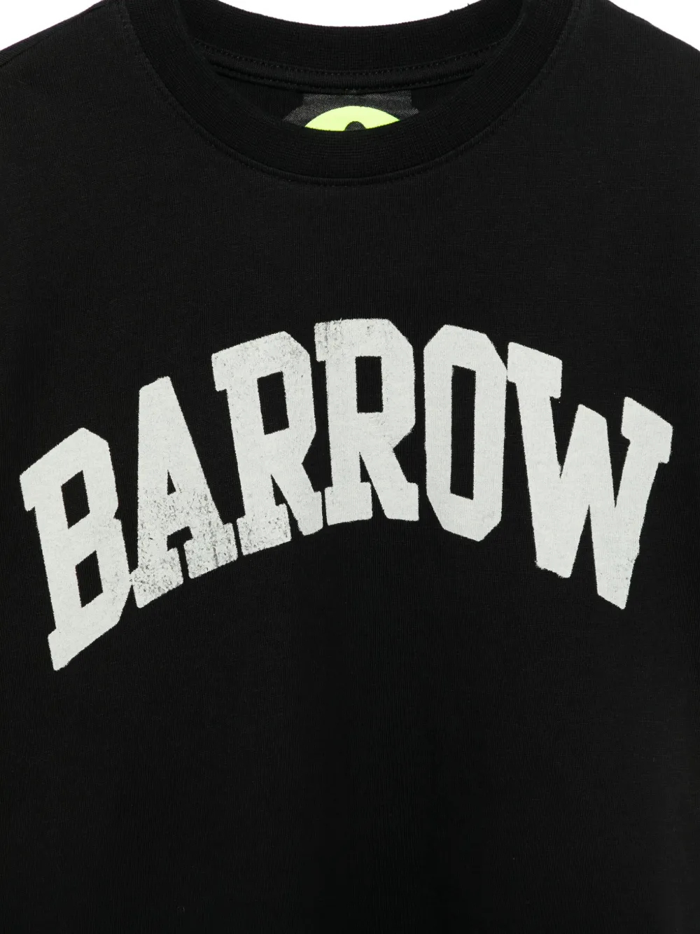 Shop Barrow Logo-print T-shirt In Schwarz
