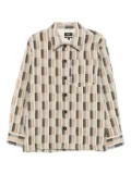 A.P.C. checked wool jacket - Neutrals