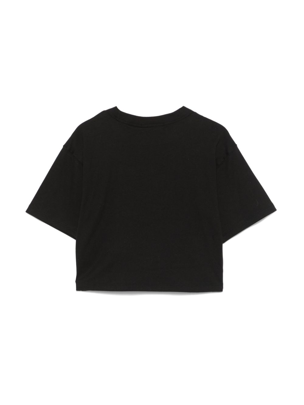 Calvin Klein Kids T-shirt met geborduurd logo - Zwart