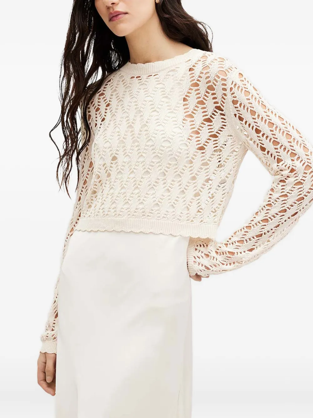 AllSaints Erin スリップドレス - ホワイト AllSaints Erin スリップドレス - ホワイト