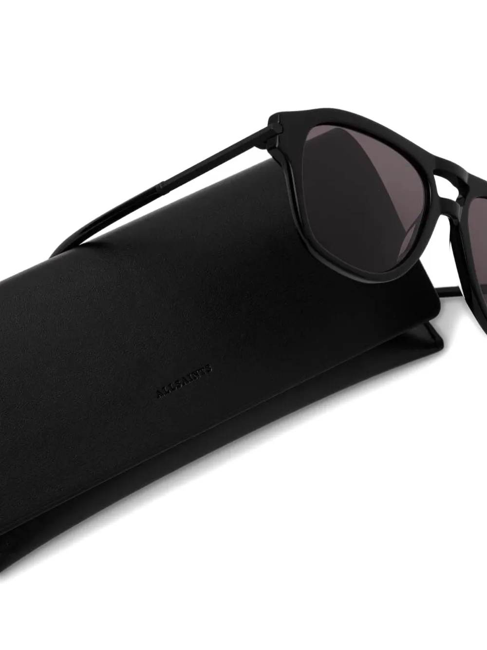 AllSaints Zonnebril met piloten montuur Zwart