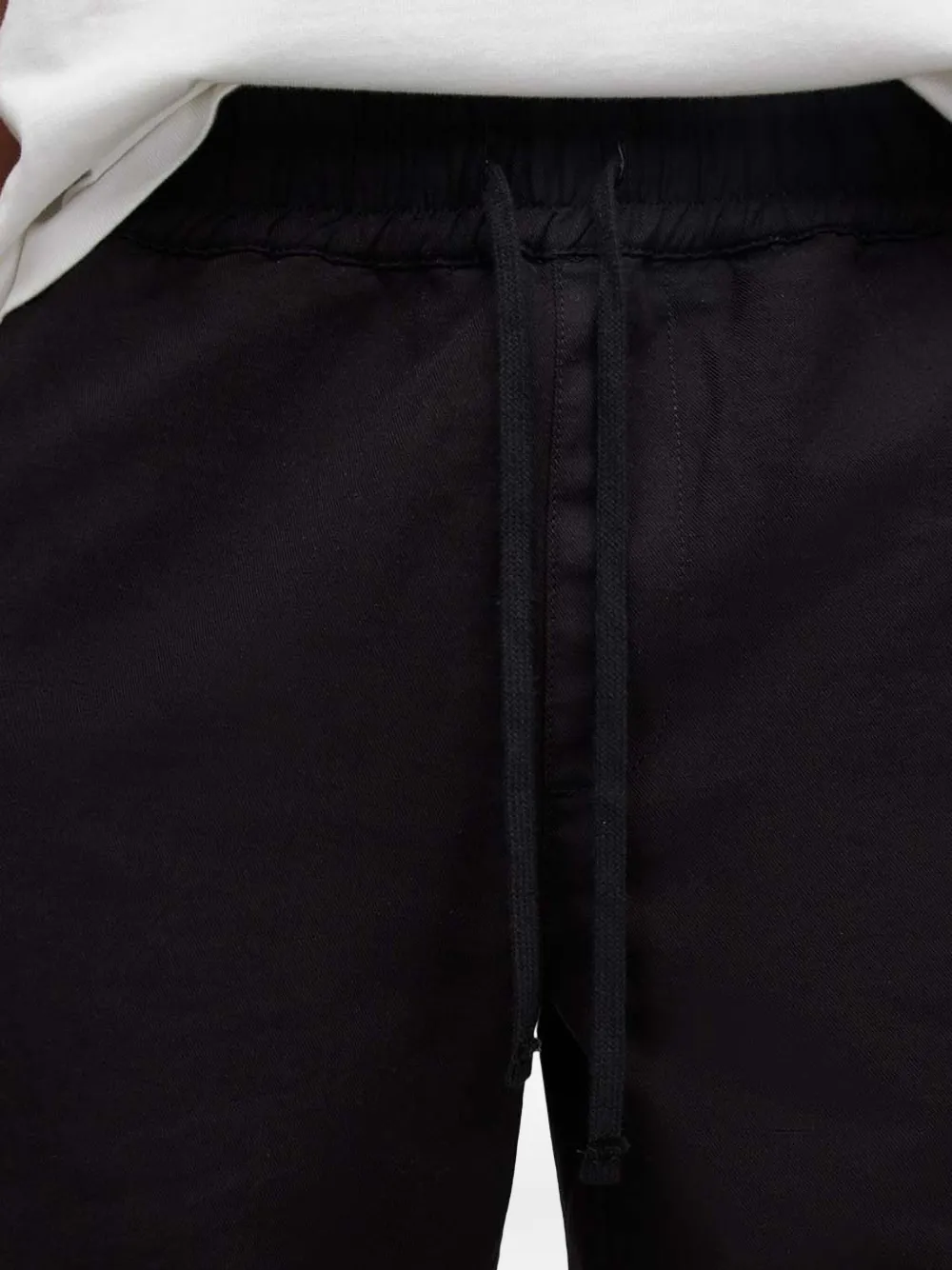 AllSaints Hanbury shorts met trekkoord Zwart