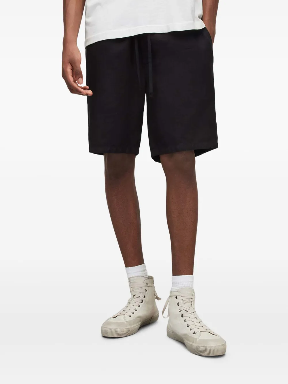 AllSaints Hanbury ショートパンツ - ブラック AllSaints Hanbury ショートパンツ - ブラック