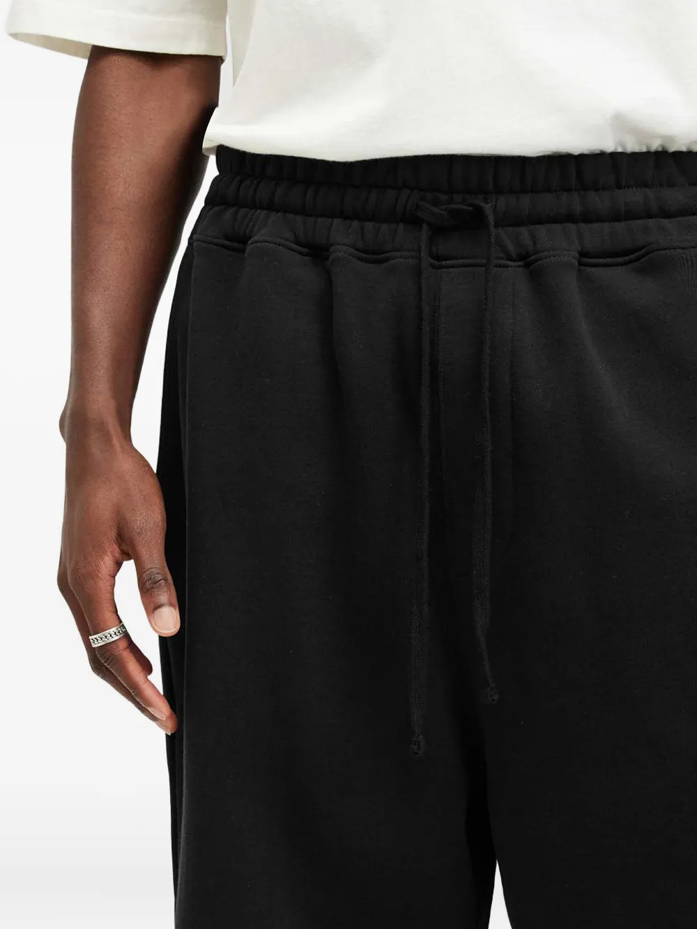 AllSaints Haydon shorts met trekkoord Zwart