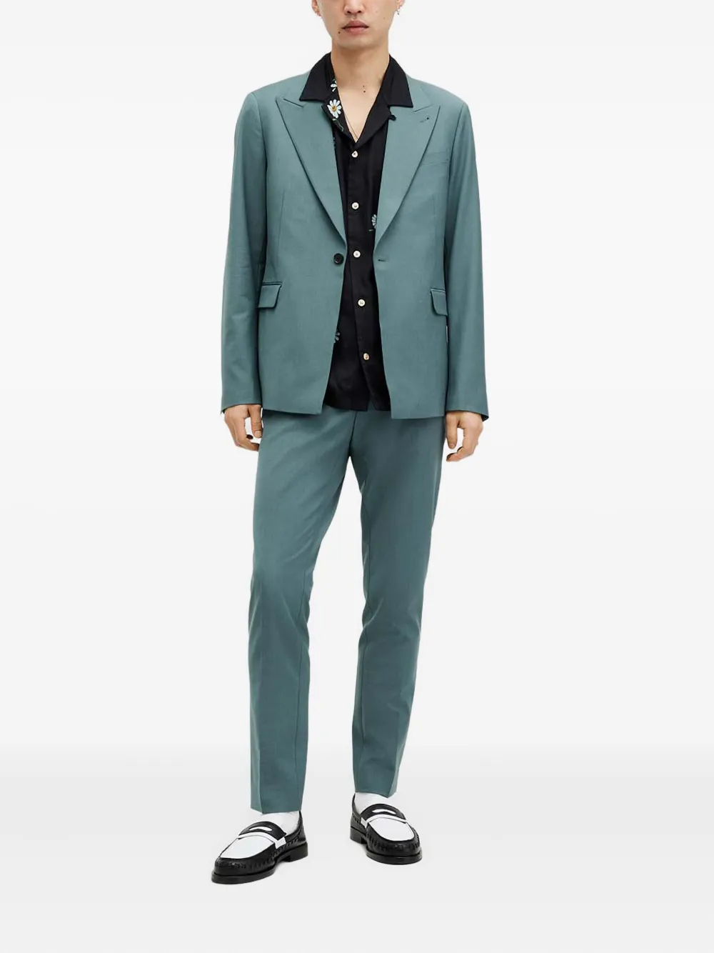 AllSaints Moad シングルスーツ - ブルー AllSaints Moad シングルスーツ - ブルー