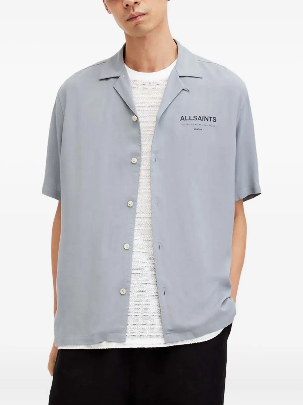 AllSaints Underground シャツ - ブルー AllSaints Underground シャツ - ブルー