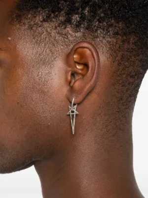 RICK OWENS リックオウエンス ピアス pierce シルバー（一流の