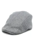 Brunello Cucinelli virgin-wool flannel beret - Grey