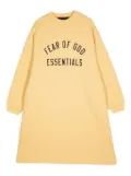 FEAR OF GOD ESSENTIALS KIDS logo-print dress - Yellow
